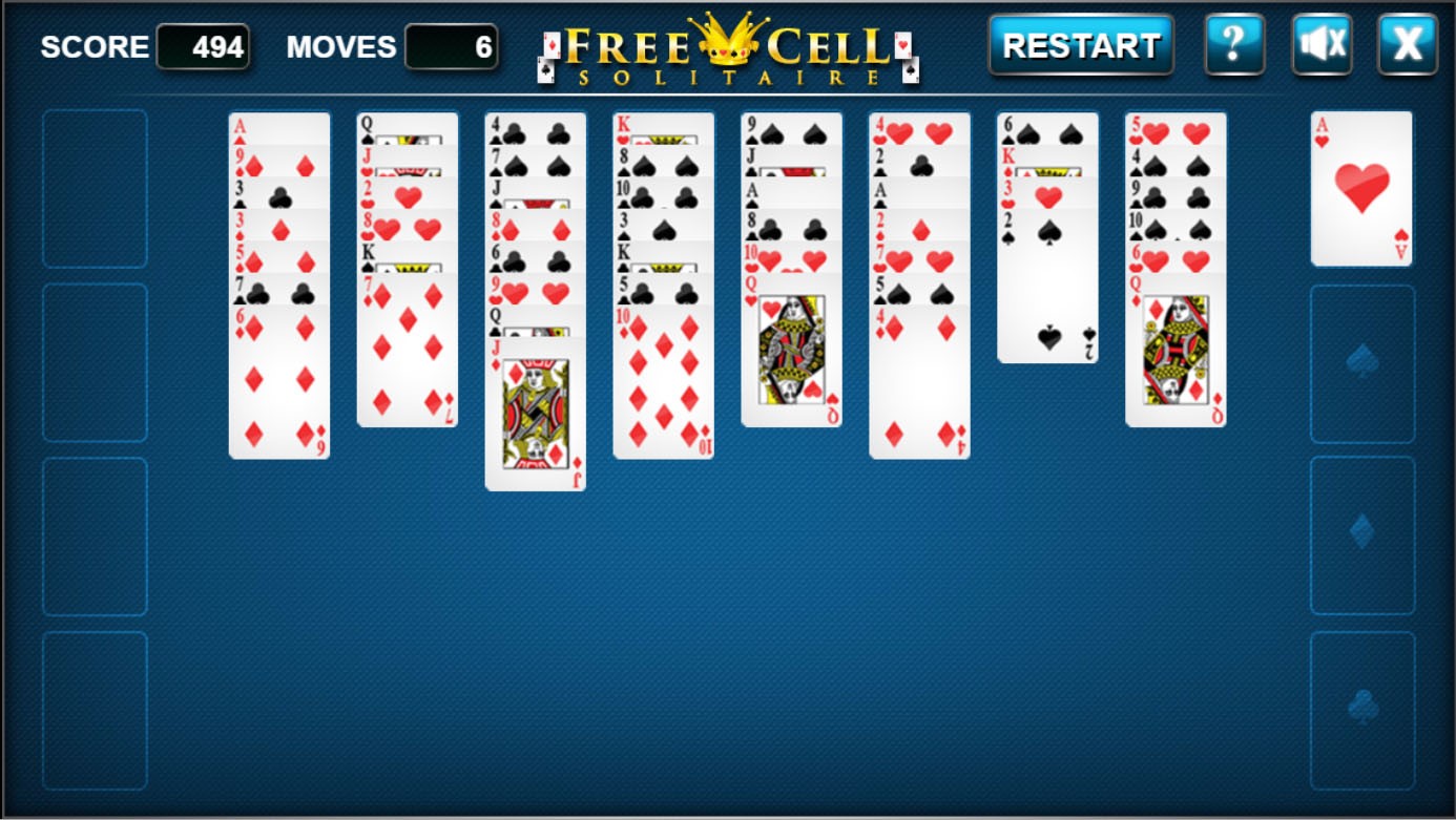 Free Cell Solitaire