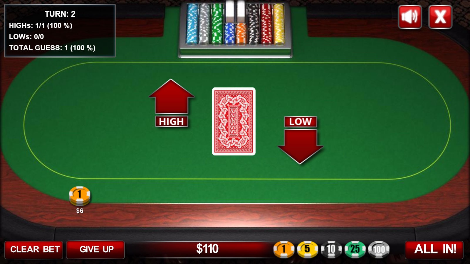 High or Low