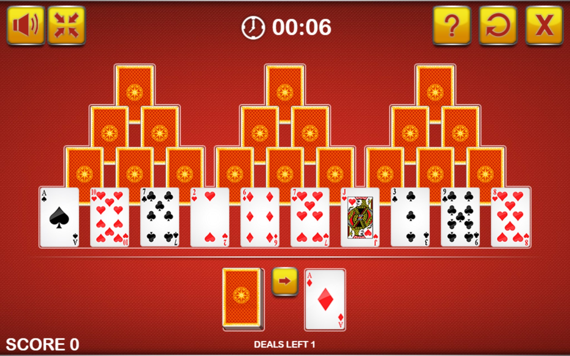 Tripeaks Solitaire
